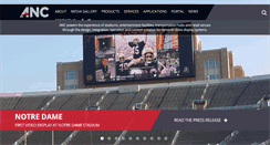 Desktop Screenshot of ancsports.com
